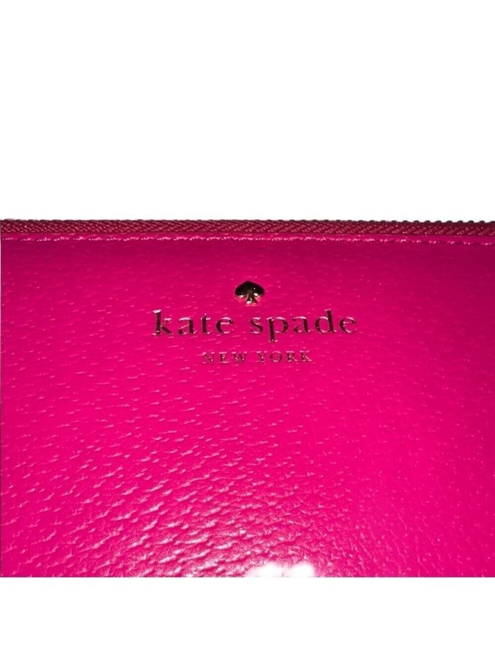 Kate Spade Fuchsia Zip Around Wallet